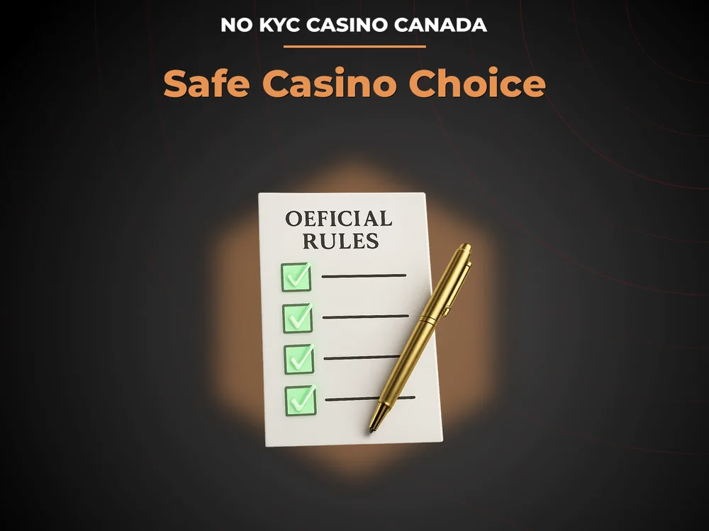 No Kyc Casino Canada - Safe Casino Choice