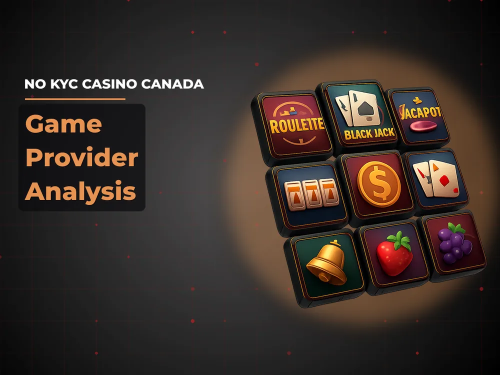 No Kyc Casino Canada - Game Provider Analysis